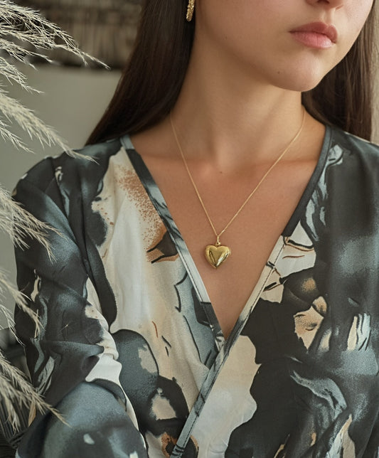 Mandy - Bonded Heart Pendant