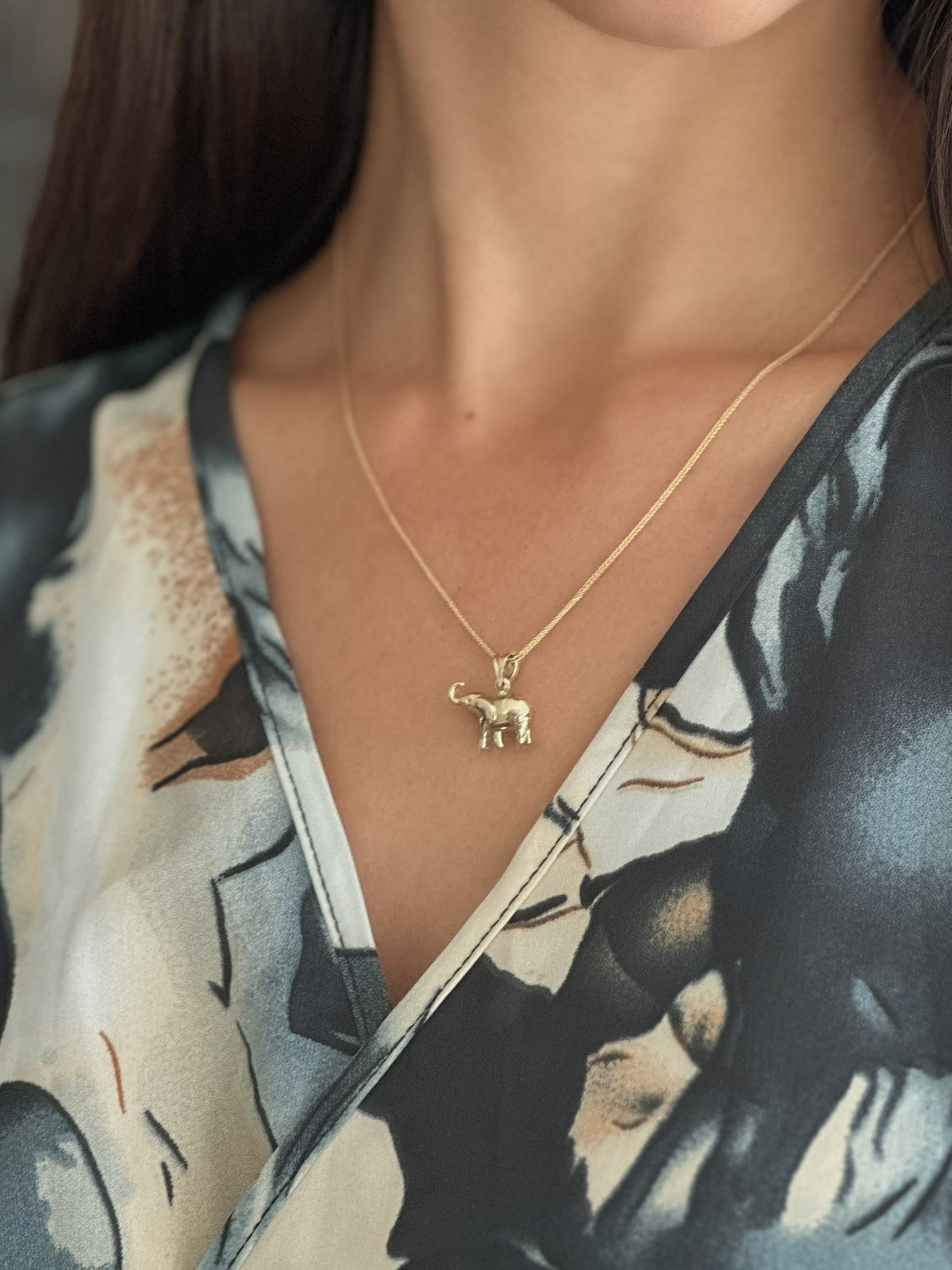 Lucky - Bonded Elephant Pendant