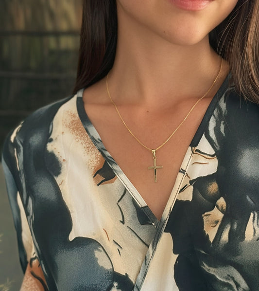 Grace - Bonded Cross Pendant
