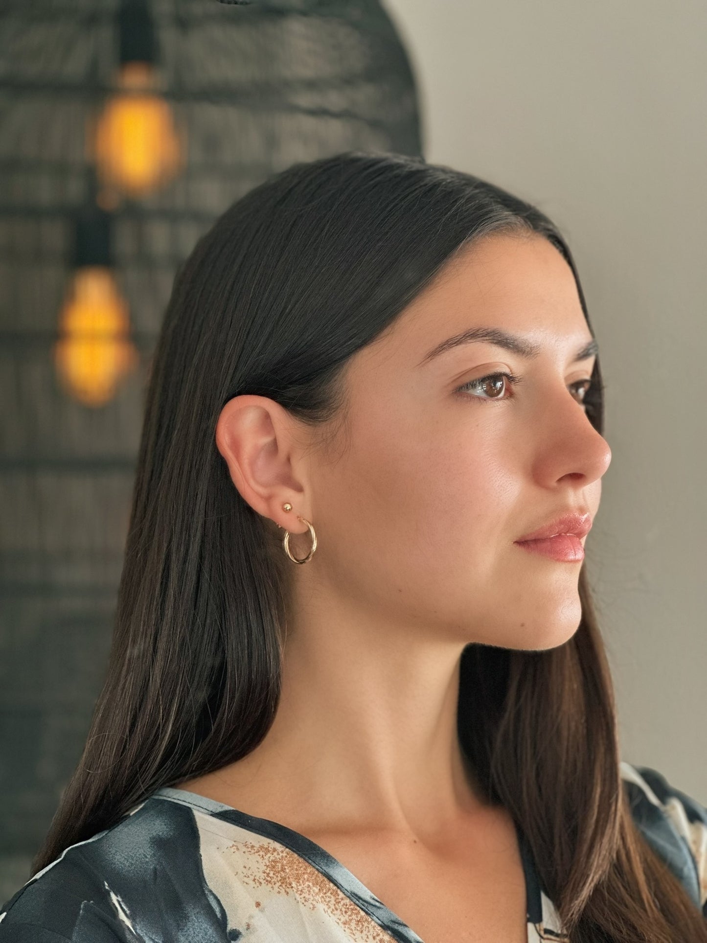 Amber - Bonded Hoops