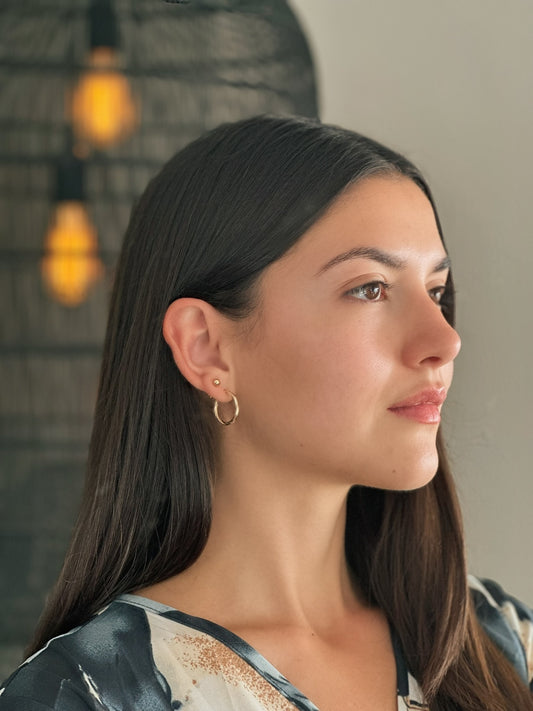 Amber - Bonded Hoops