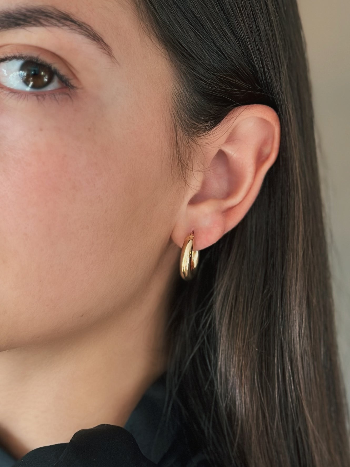 Khanya - 9ct Hoop