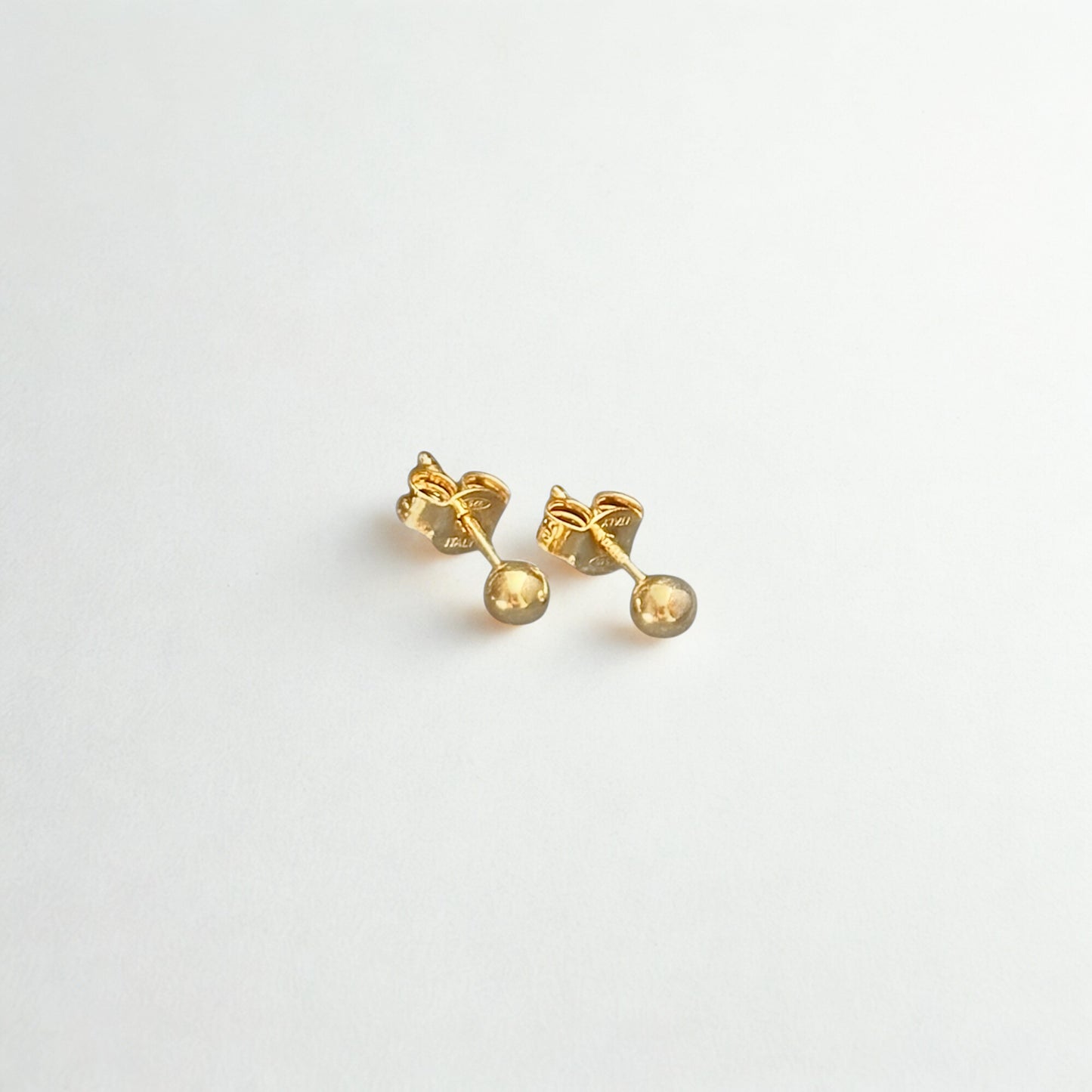 Noor - Petite Sphere Stud Earrings