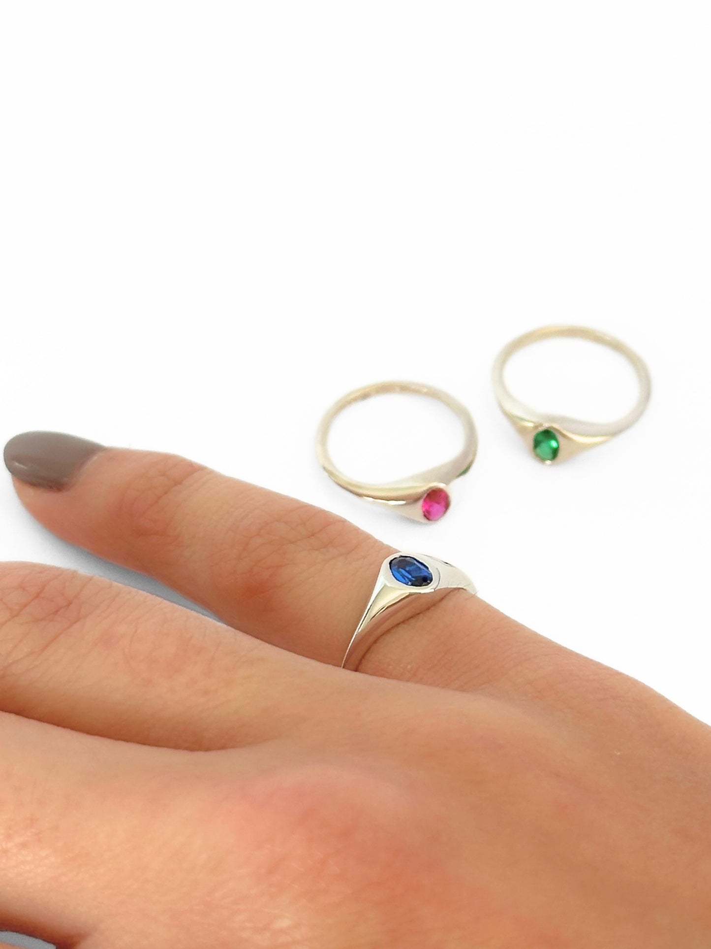 Daniella - Oval CZ Ring