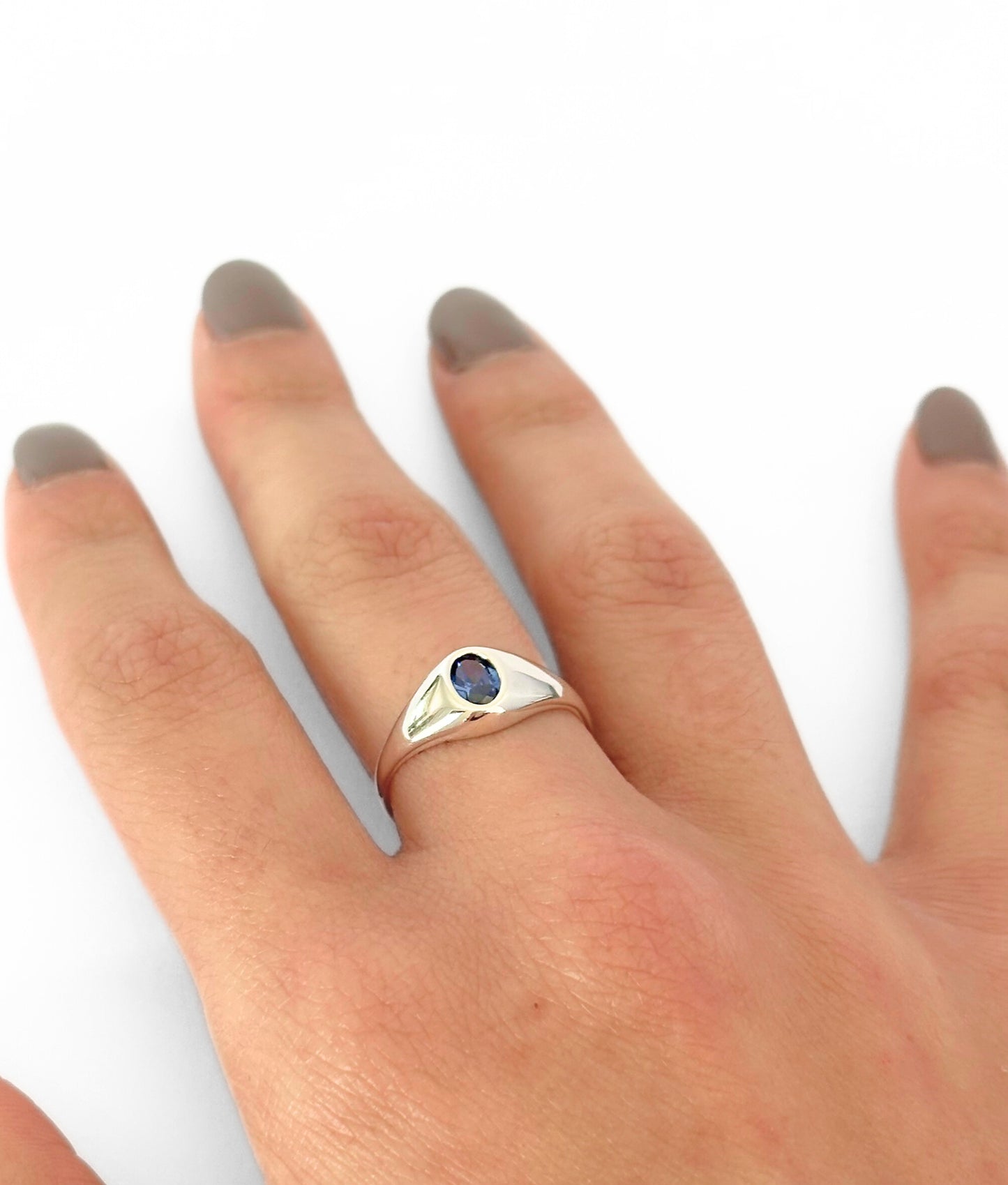 Daniella - Oval CZ Ring
