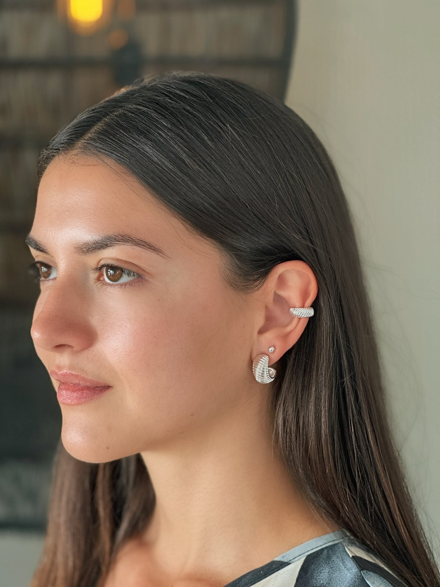 Noor - Petite Sphere Stud Earrings