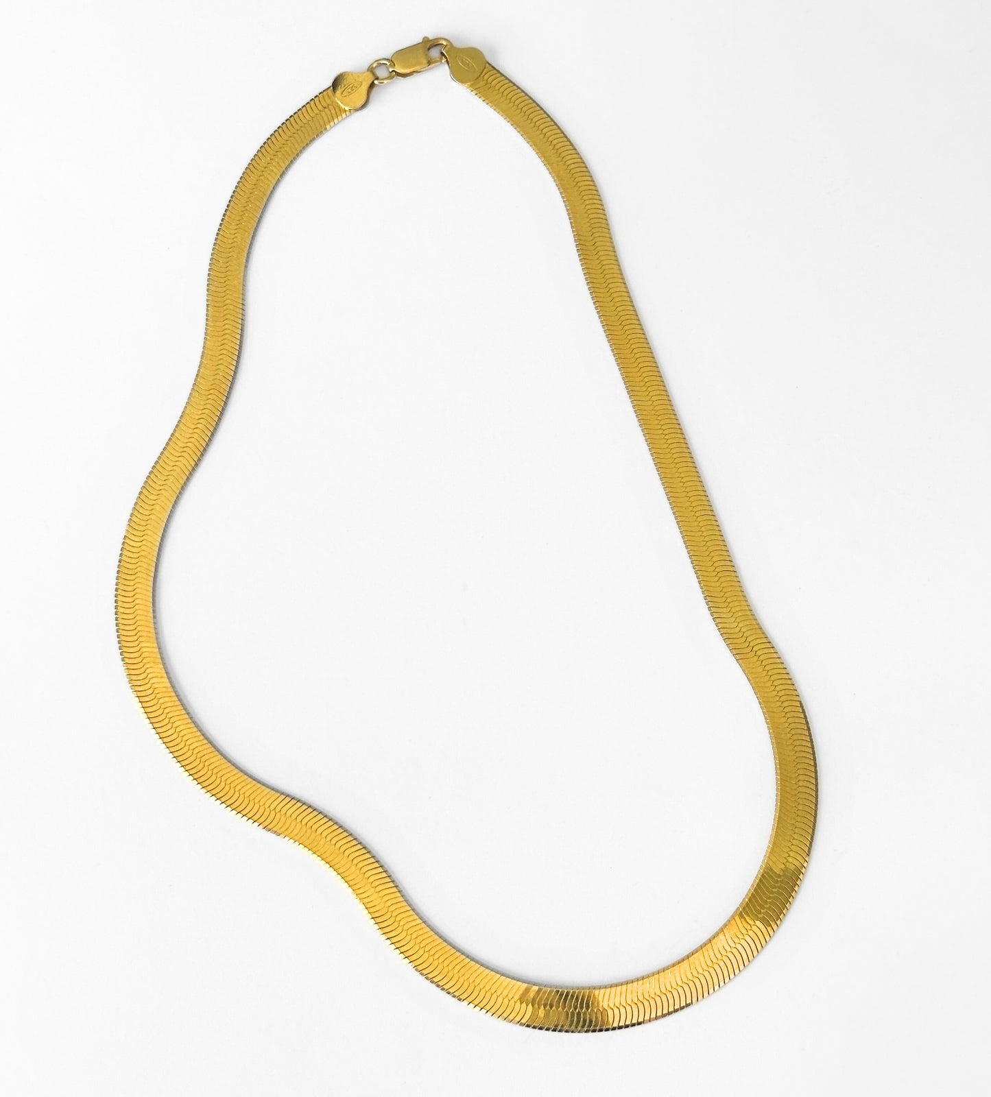 Omega - Gold Plated Flat Chain