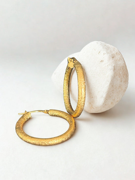 Sahari - Bonded Textured Hoops