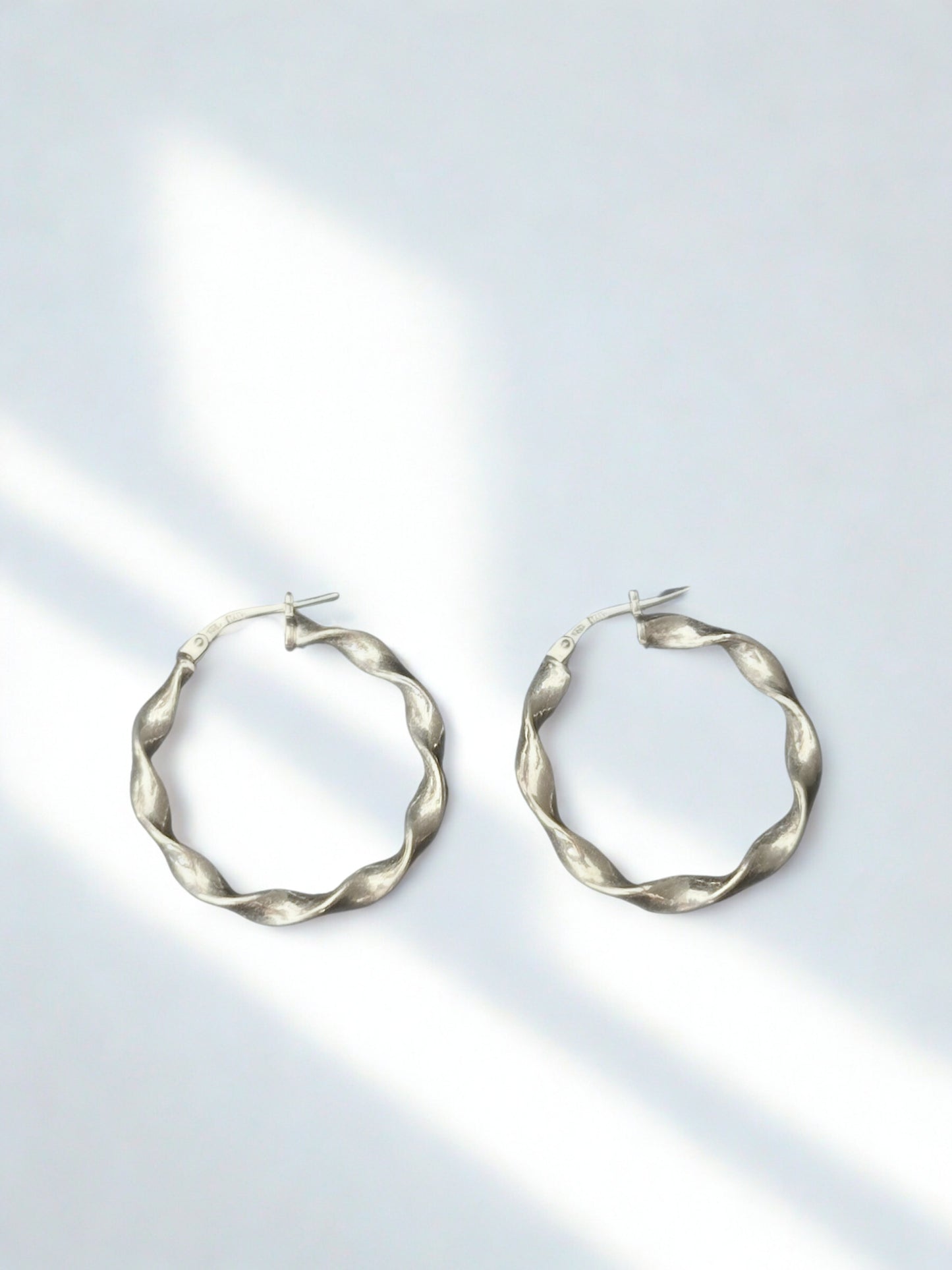 Tammy - Sculpted Twist Hoops