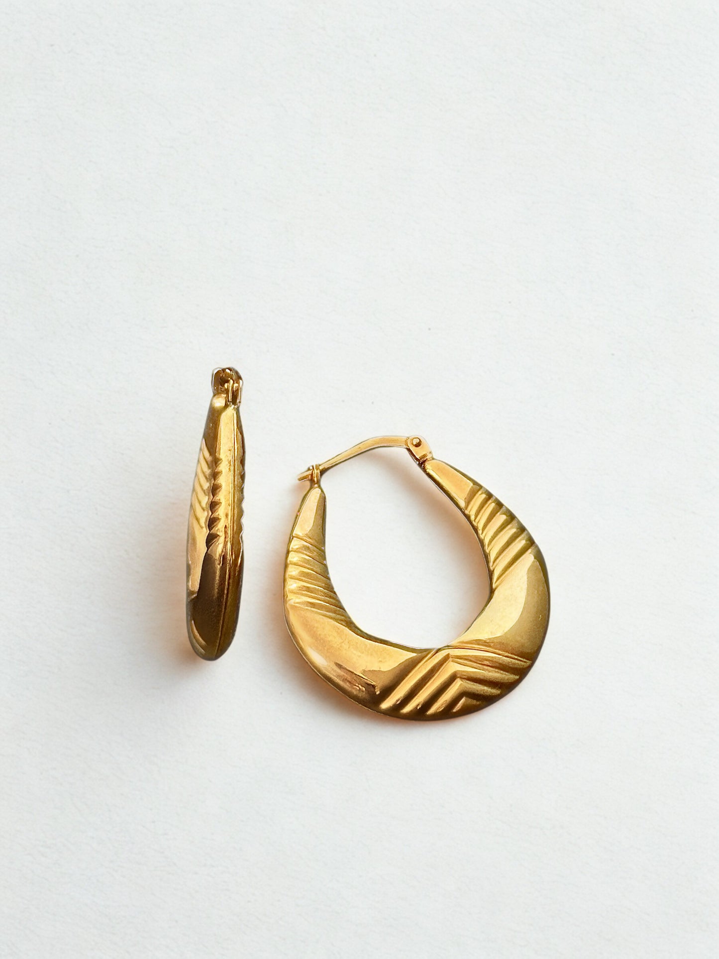 Zafra - Bonded Creole Hoops