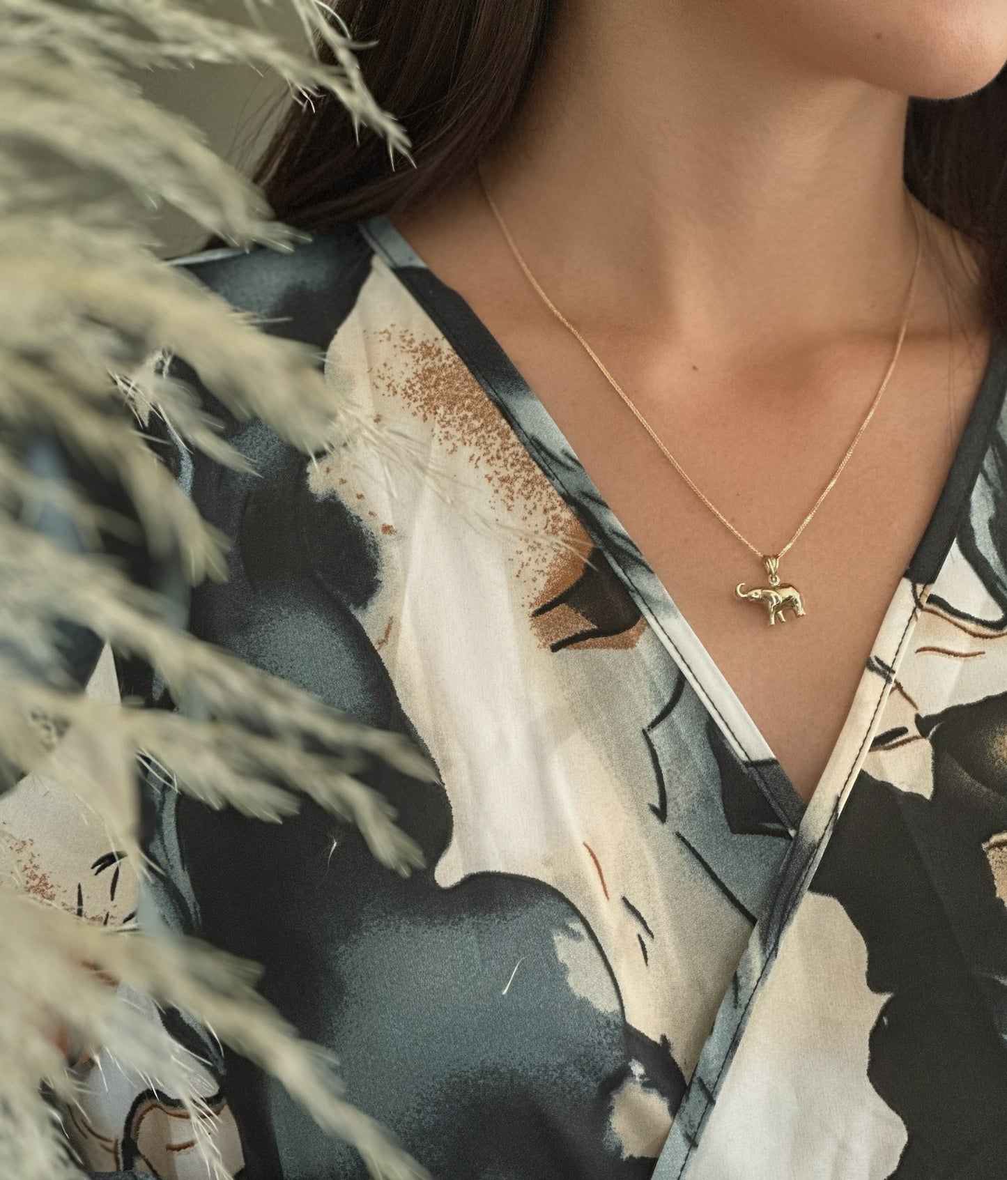 Lucky - Bonded Elephant Pendant