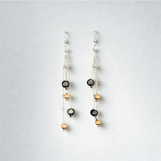 Lianí - Cascading Pearl Earrings