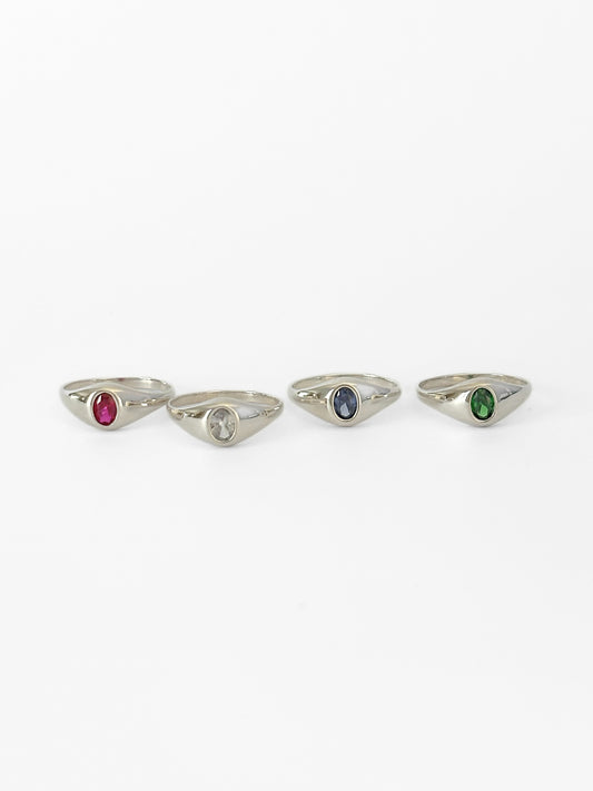 Daniella - Oval CZ Ring