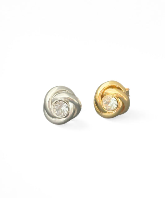 Demi - Love Knot Stud Earrings