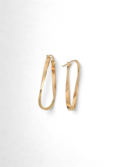 Freya - 9ct Infinity Hoop