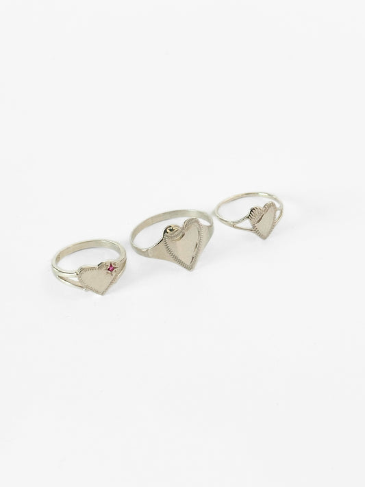 Heart - Signet Ring Collection