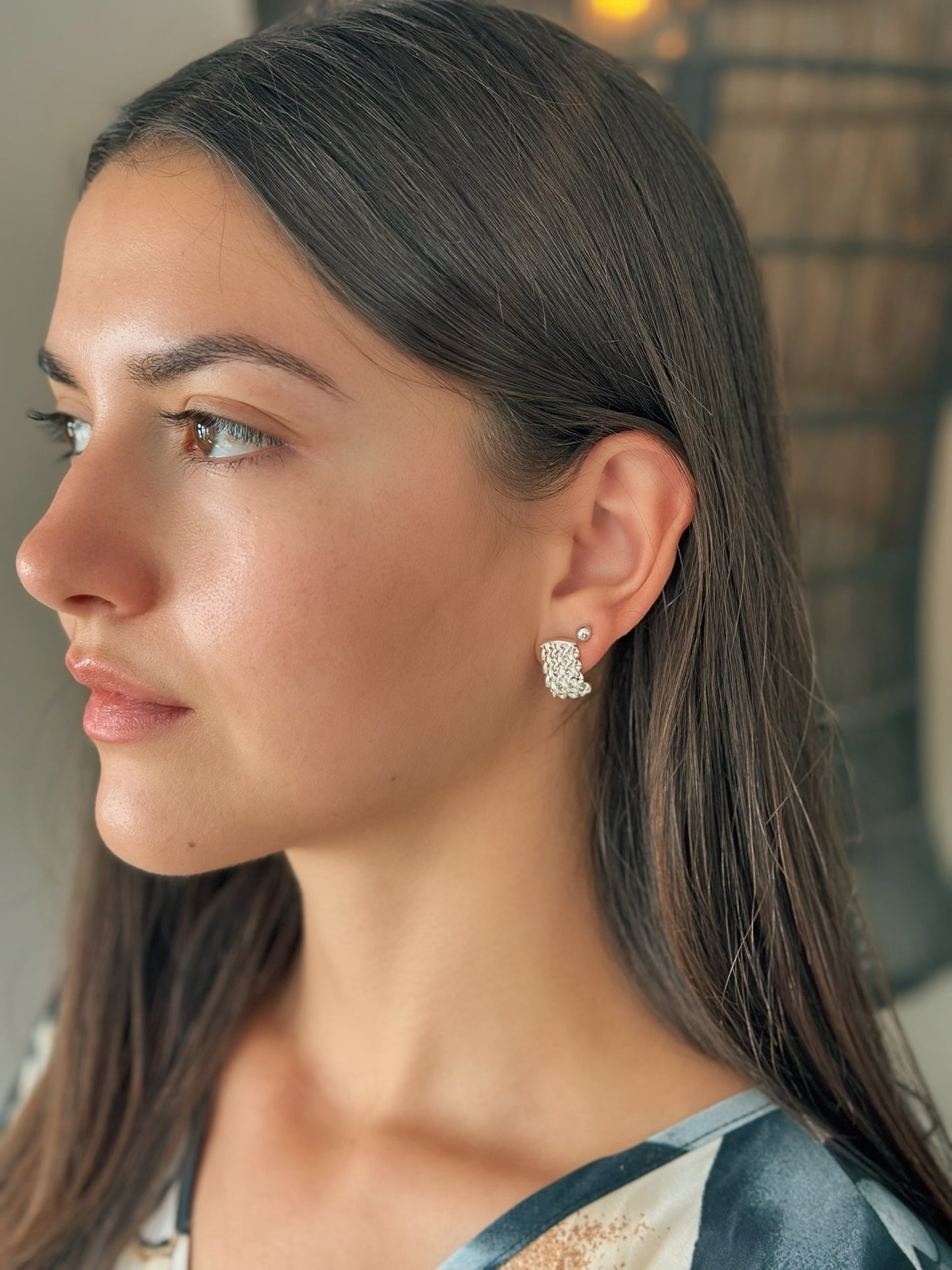 Léa - Mesh design studs