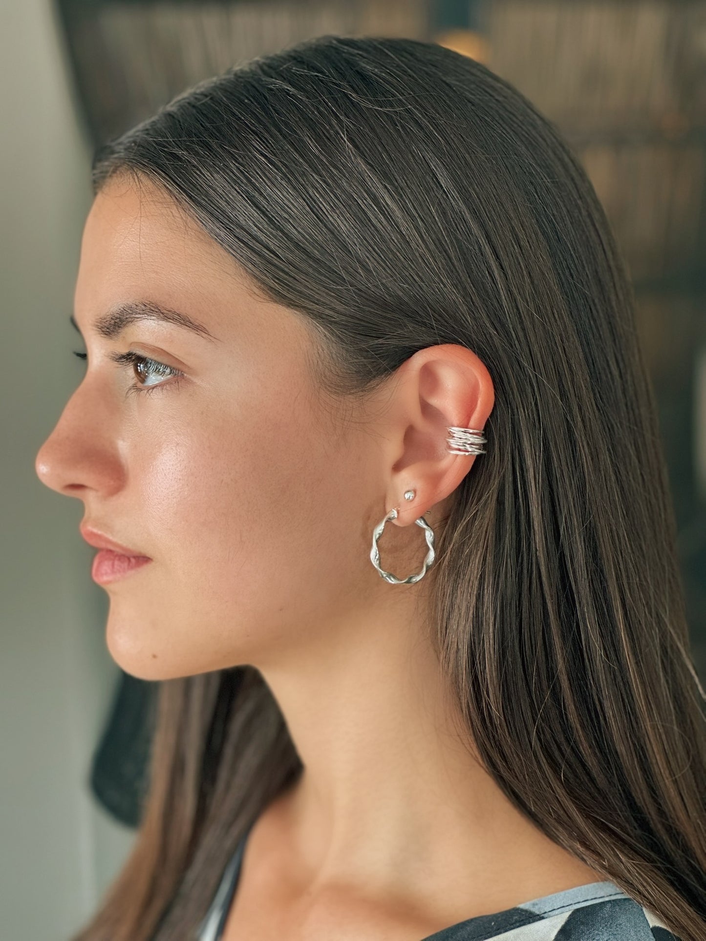 Nina - Swirl Ear Cuff