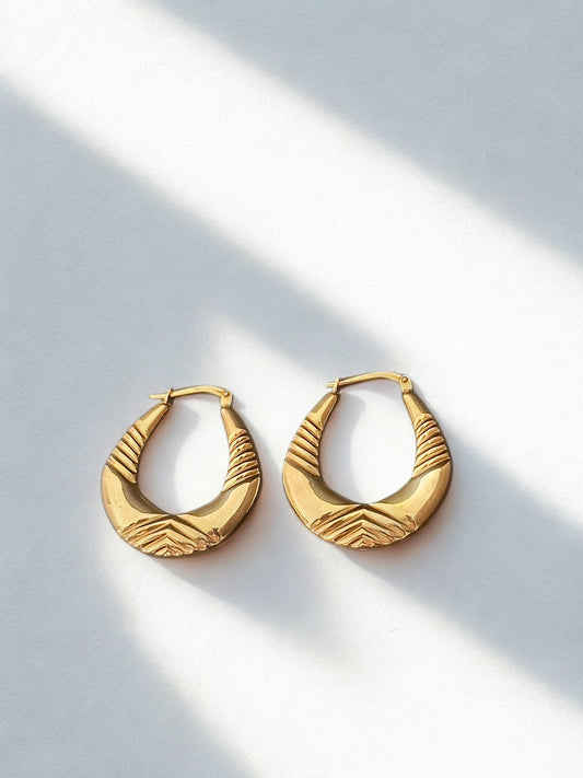 Zafra - Bonded Creole Hoops