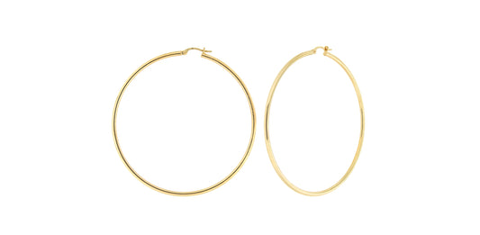 TY - Bonded Gold Hoops